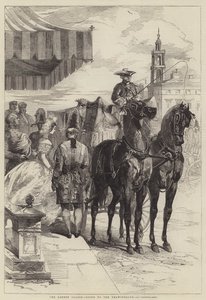 A temporada de Londres, indo para a sala de desenho